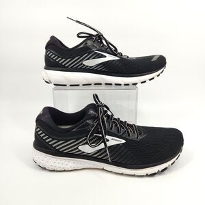 Brooks Ghost 12 Shoes Mens Size 10 Black Athletic Trail Running